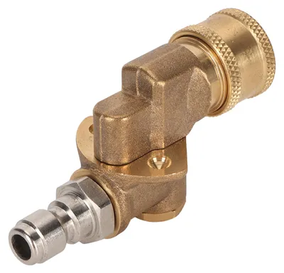 Productafbeelding van Snelkoppeling voor spuitmond van hogedrukreinigers, 1/4 inch, verstelbaar, 4500 psi, tuingereedschap, 5 standen