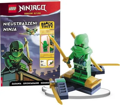 Obrázek produktu pro Lego Ninjago Nieustraszeni Ninja książka LNC-6728P1