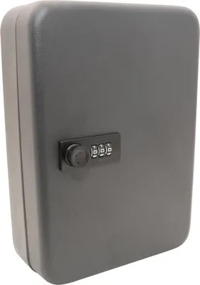 Produktbild von Schlüsselschrank Schlüsseltresor für 40 Schlüssel - Schwarz