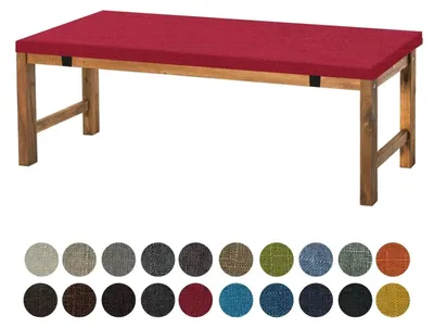 Productafbeelding van Tuinkussen, 100 x 35 cm, met antislip onderkant en afneembare hoes
