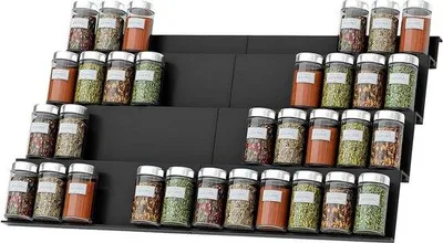 Produktbild von Kräuterregal Schublade Auszug 8-teilig 30-60cm 4 Etagen