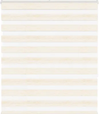 Produktbild von Doppelrollo Marmorbeige 125x150cm Stoffbreite 120,9 cm Polyester