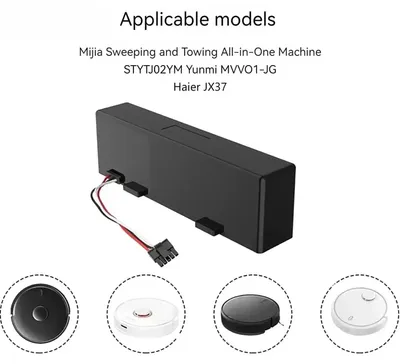 Obrázok produktu pre Akumulátor pre Xiaomi Mijia Mi Robot Vacuum-Mop P – Li-Ion 4S1P 14,8 V – 6800 mAh náhradný akumulátor – kompatibilný s modelom STYTJ02YM