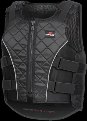 Produktbild von SWING Bodyprotektor P19 mit RV, Kinder, schwarz/grau, KXXS