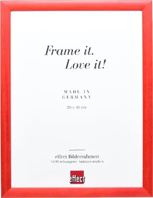 Produktbild von Bilderrahmen aus Holz Effect profil 43 lachs 50x75 cm glas museum