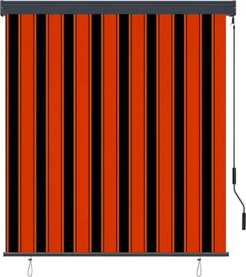 Immagine prodotto di Tenda a Rullo per Esterni 140x250 cm Arancione e Marrone