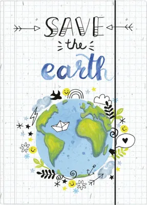 Produktbild von Veloflex Sammelmappe A3 Save the earth