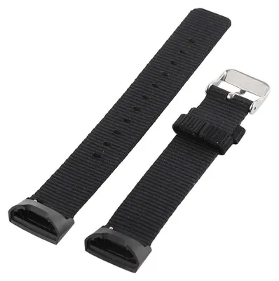 Produktbild von By Qubix passend für Fitbit Charge 3 & 4 Nylonarmband - Schwarz