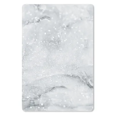 Produktbild von MuchoWow® Mauspad Mousepad Marmor - Glitter - Grau 18x27 cm - Mousepads - Maus Mat - Pad - Mausunterlage