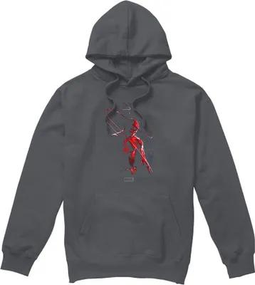 Obrázok produktu pre Daredevil - Mikina s kapucňou pre mužov/dámy Uni TV28525 (M) (Charcoal)