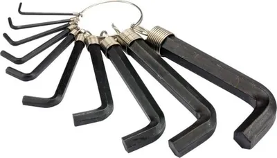 Immagine prodotto di Set di chiavi a Esagono 10 pezzi 2 - 14 mm