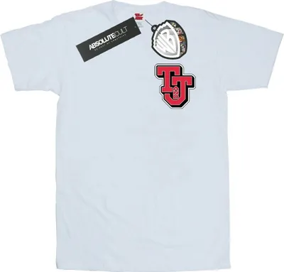 Produktbild von Tom And Jerry - "Collegiate Logo" T-Shirt für Herren BI52095 (S) (Weiß)