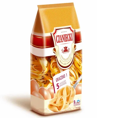Produktbild von Czaniecki Pasta 5-Eier Nest Nr. 1 500g