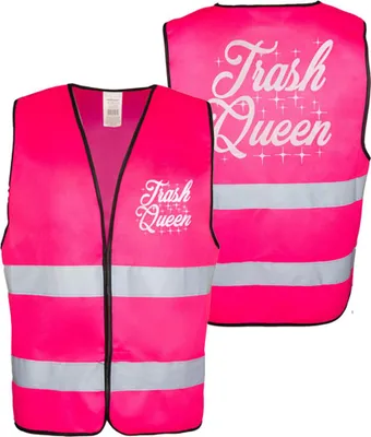 Produktbild von Weste Trash Queen pink