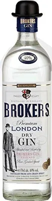 Produktbild von Broker's Premium London Dry Gin | 47 % vol | 0,7 l