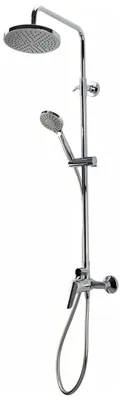 Produktbild von Avapax | Regendusche Mit Duscharmatur - Duschsäule - Duschkopf - höhenverstellbar - 200 Mm - Edelstahl - Welora