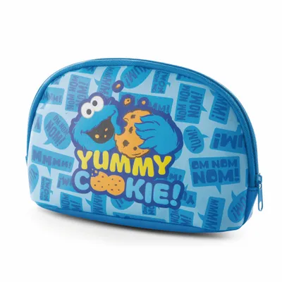 Produktbild von NICI Sesamstraße Mäppchen Krümelmonster Yummy Cookie, Federmäppchen, Etui, Blau, 19 x 11 x 5 cm, 47251
