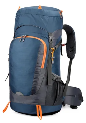 Image de Sac à dos de randonnée étanche, 65 litres, avec housse imperméable