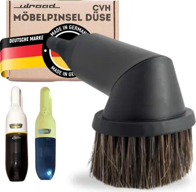 Produktbild von ULROAD Staubsauger Naturhaar Möbelpinsel kompatibel mit Kärcher CVH Handstaubsauger HANDSAUGER I Staubsauger auf CVH1 CVH2 CVH3 Düse Bürste