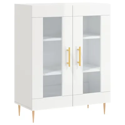 Produktbild von Sideboard Hochglanz-Weiß 69,5x34x90 cm Holzwerkstoff