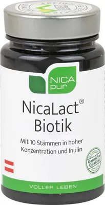 Produktbild von NICApur NicaLact Biotik Kapseln, 20 St. Kapseln