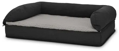 Obrázek produktu pro 100 x 70 x 27 cm ortopedický pelíšek pro psy s opěradlem velikost M