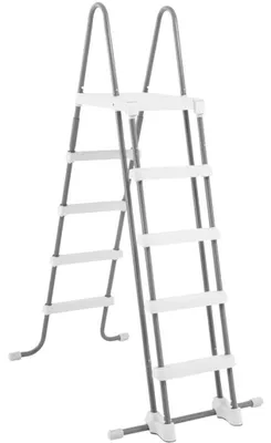 Immagine prodotto di Scala di sicurezza Intex 28077, per piscine di altezza 132, grigio