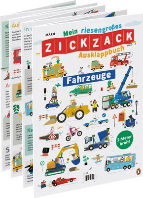 Produktbild von Mein riesengroßes ZICKZACK Ausklappbuch