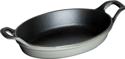 Produktbild von Staub oval mini-Back- & Auflaufform - 250 ml, graphit
