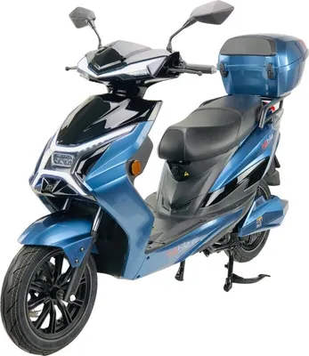 Produktbild von Elektroroller Motorroller BILI BIKE X1 2020 W, 60 V 26 Ah Lithium Akku, mit BT, USB, Radio, 45 km/h, Blau