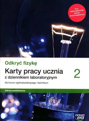 Productafbeelding van WSiP Odkryć fizykę 2. Karty pracy. Zakres podstawowy, Edukacyjny, Polski, 128 stron(y)
