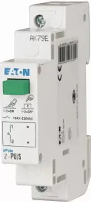 Produktbild von Eaton Taster, +LED, 230AC/DC, 2Ö, 16A, orange 276299
