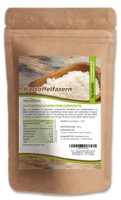 Produktbild von Mynatura Kartoffelfasern – ab 1000g - 2 Beutel