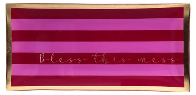 Produktbild von Gift Company Glasteller Love Plates Bless this Mess