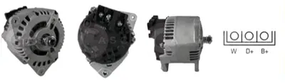 Produktbild von CASCO CAL30604AS Lichtmaschine Generator LiMa 80A 24V