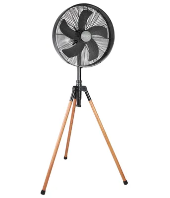 Produktbild von Camry Premium CR 7329, Haushalts-Lamellenlüfter, Schwarz, Kiefer, Flur, Metall, Kunststoff, 63 dB, 40 cm