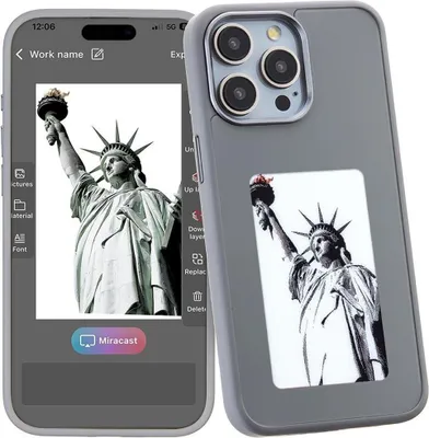 Obrázek produktu pro Pouzdro pro mobilní telefon Apple iPhone 15 Pro Max NFC Display Silicone Hybrid Cover