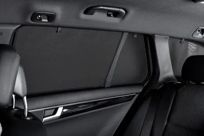 Zdjęcie produktu dla Car Shades Osłona przeciwsłoneczna do samochodu Przednia szyba Tylna szyba Czarna 80 cm