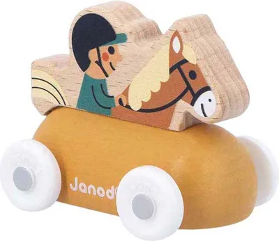 Image de Carrefour Janod - Wooden le cavalier