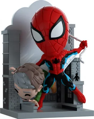 Produktbild von Marvel Vinyl Diorama Spider-Man 12 cm
