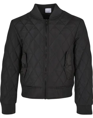 Immagine prodotto di Urban Classics Girls Diamond Quilt Nylon Jacket nero - 122/128