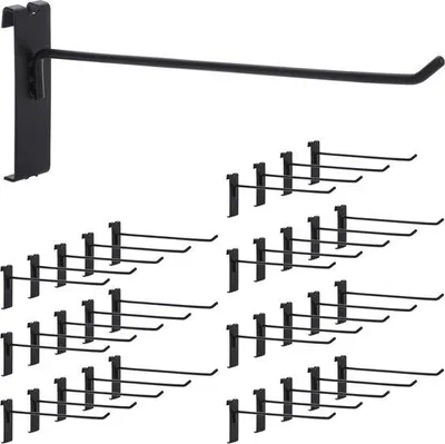 Produktbild von Famanu Haken für Rasterpaneel 20 cm - 35 Stück für Verkaufsdisplays