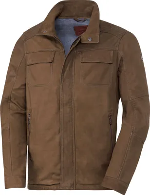 Produktbild von Ross & Cole Herren Lederjacke, langlebig und hochwertig