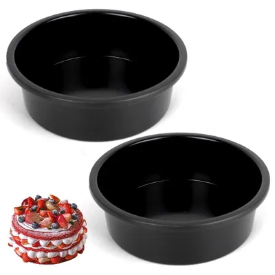 Image de Lot de 2 moules ronds de 25 cm avec revêtement antiadhésif