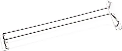 Produktbild von 18x Gläserschiene je 41,5 cm silber Chromnickelstahl