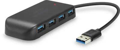 Produktbild von SPEEDLINK SNAPPY EVO SL-140108 Schwarz, Aktiver 7-Port USB 3.0 Hub