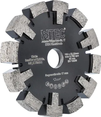 Produktbild von Diamant Fräser Räumscheibe Ø 130 mm 17 mm ABRASIV
