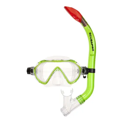 Immagine prodotto di Scubapro kids snorkel set Spider, colore:verde
