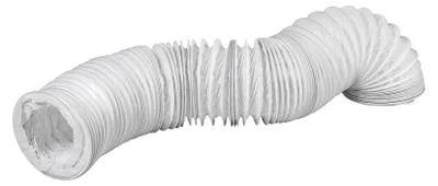 Zdjęcie produktu dla Europlast FV80-6, elastyczny przewód wentylacyjny PVC wzmocniony drutem, średnica 80 mm, długość 6 metrów