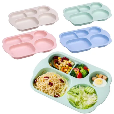 Image de Assiettes de pique-nique incassables, lot de 4